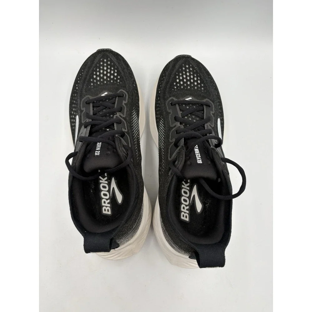 Brooks Glycerin 23 Mens Running Shoes Black Athletic Sneakers Size 8.5